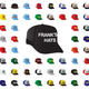 Illustration for article titled Here’s a poster of every hat Frank wore on i30 Rock/i